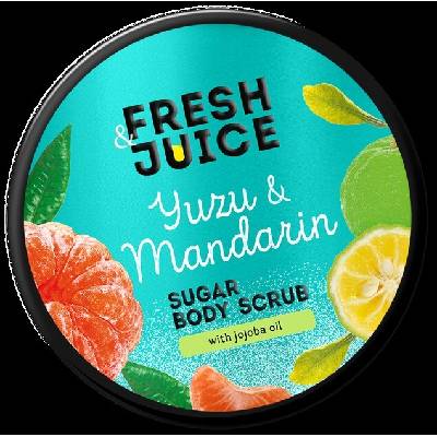 Fresh Juice cukrový telový peeling yuzu a mandarínka 200 ml