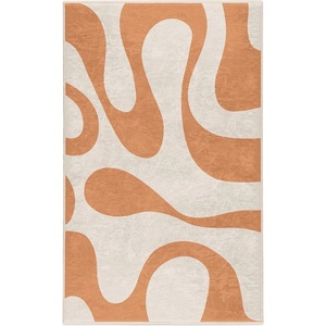 Mila Home Оранжев килим подходящ за пране 160x230 cm Caramel Latte - Mila Home (HKG-MMN-Colorful-022-160x230)