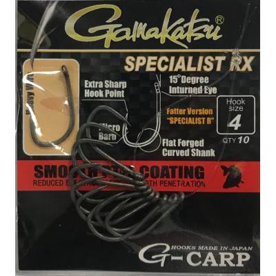 Gamakatsu G-Carp Specialist RX vel.12