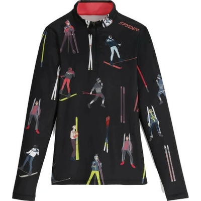 Spyder Vivid 1/2 Zip čierna