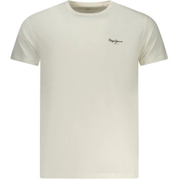 Pepe Jeans Тениска с къс ръкав за мъже pepe jeans, Размер s, Цвят Бял (pm5010180originalbasic3n_bi803)