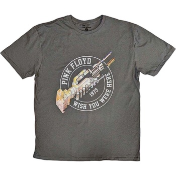 Pink Floyd Риза Wish You Were Here 1975 Unisex Charcoal Grey S (PFTEE184MC01)