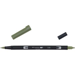 Tombow Маркер Tombow ABT Dual Brush 228 сиво-зелен (ABT-228)