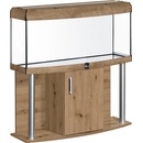 Diversa Comfort LED akvarijní set vypouklý hliník bílý 240 l