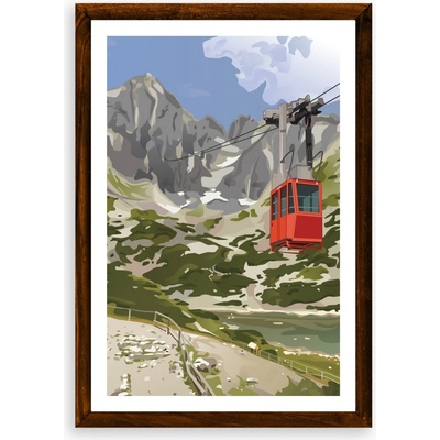 Poster Lomnický štít - Poster A3 bez rámu (27,9€)