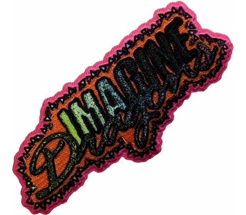 Imagine Dragons – Script Logo (Woven Patch) (Nažehlovačka)