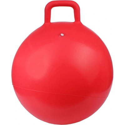 Merco Handle Hom Jump 55 skákací gymnastický loptu červená