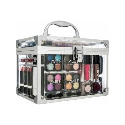 Zmile Cosmetics Acrylic Cosmetic Case kosmetický kufřík 42 pcs – Zboží Mobilmania