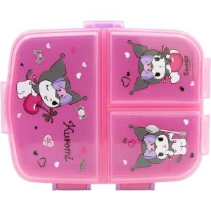 Stor Розова пластмасова детска кутия за храна Kuromi - STOR (ST-88399)