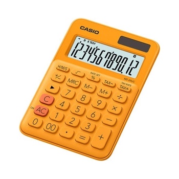 Casio MS 20 UC kalkulačka stolná, oranžová 4549526700057