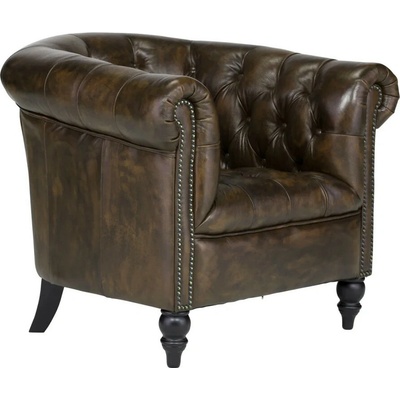 Sob nábytek Chesterfield IV hnědá pravá kůže F0A00000865W