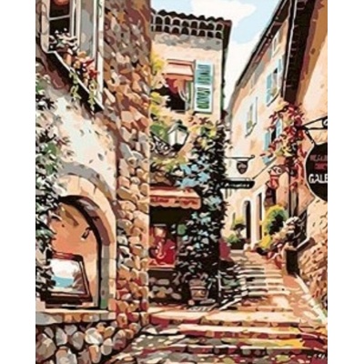 Norimpex diamantové maľovanie Kúzlo starého mesta 30 x 40 cm