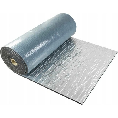 Samolepící vodotěsná zvukotěsná pěna 3mm 25x100cm gumová z hliníku M03SH