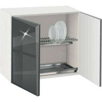 Image 1 of Bogdan Furniture G Отцедник за шкаф Гланц МДФ 80, горен с рафт