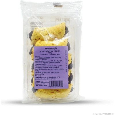 Martina Bakery Mrkvánky so slivkovým lekvárom 150 g