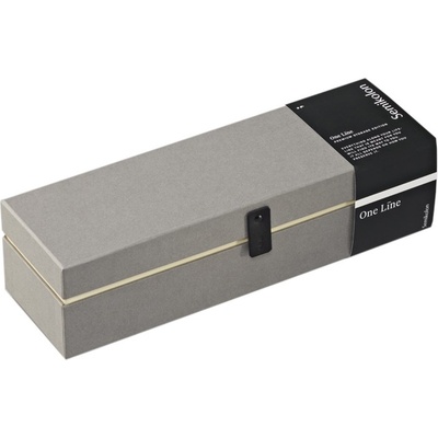 Semikolon Кутия за съхранение One Line продълговата сива (373066)