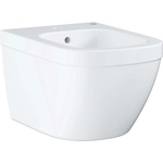 GROHE Euro Ceramic - Конзолно биде с преливник, алпийско бяло 39208000 (39208000)