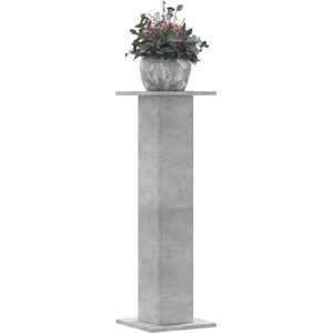 vidaXL Стойки за растения 2 бр бетонно сив 30x30x95 см инженерно дърво (3307876)