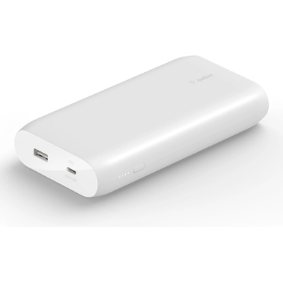 Apple Belkin BOOST CHARGE (20000 mAH) 30W POWER DELIVERY POWER BANK - White (BPB002btWT)