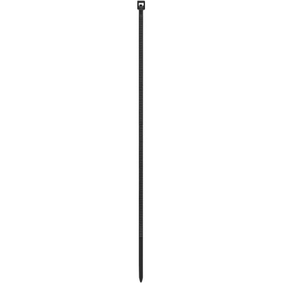 Sťahovacia páska na káble DONAU TECH 150x2.5mm, 100ks, čierna