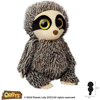 Wild Planet Плюшена играчка, Малък ленивец 20см Wild Planet (K7869)