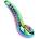 Mr. Steel Devil's Tongue Dildo Multicolor