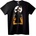 NOONEBRAND Тениска Хелоуин Вещица Тиква - 2XL, Black