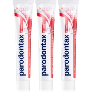 Parodontax Classic паста за зъби против кървене на венци без флуорид 3x75ml