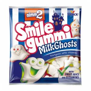  Желирани бонбони Smile Gummi Milk Ghosts 90гр