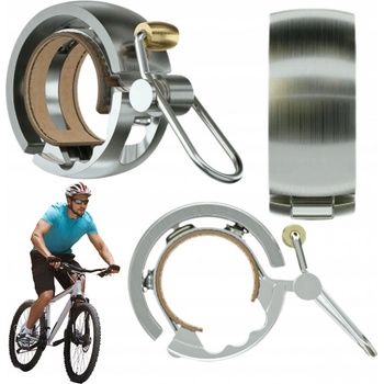 Knog Oi Bell Luxe Malý strieborný