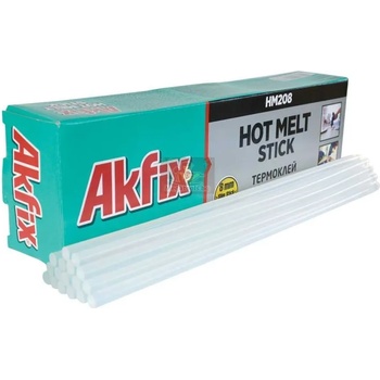 AKFIX Силикон на пръчки hm208 1кг78бр. ф8 akfix