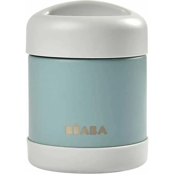 BÉABA Термос за храна Beaba - Light mist/Eucalyptus green, 300 ml (912907)