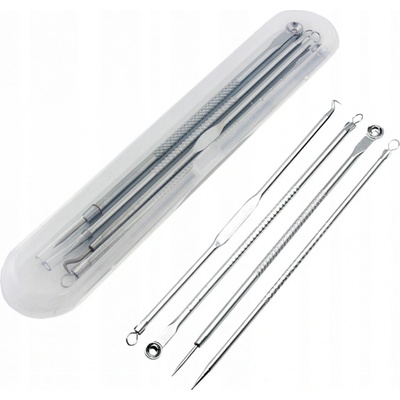 APT Sada 4 kusov ihiel, ôk a slučiek na odstránenie akné