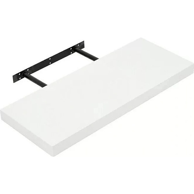 Regalux Nástěnná police XL4, 60 × 24 × 3,8 cm, lamino, bílá 65080