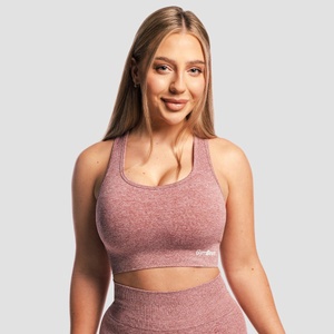 GymBeam Спортен сутиен FLO Mauve XL