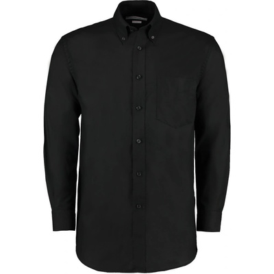 Kustom Kit košile Oxford dlouhý rukáv KK35 černá