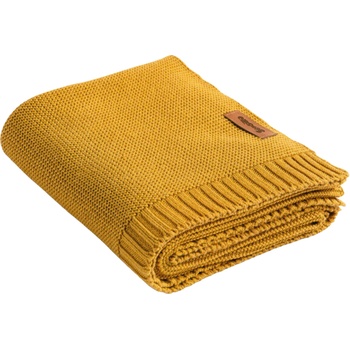 Sensillo Бамбуково одеяло Sensillo - Горчица, 80 х 100 cm (SILLO-4332)