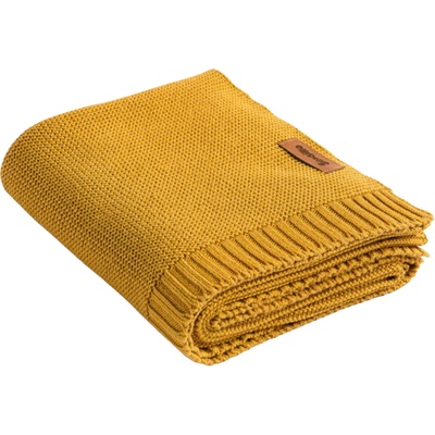Sensillo Бамбуково одеяло Sensillo - Горчица, 80 х 100 cm (SILLO-4332)