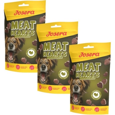 Josera Meat Hearts Morčacie srdiečka 3 x 70 g
