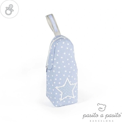 Pasito a Pasito bottle holder vintage blue
