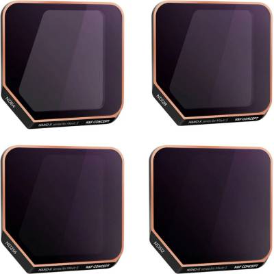 K&F Concept set of 4 filters ND64 + ND128 + ND256 + ND512 for the DJI Mavic 3 drone