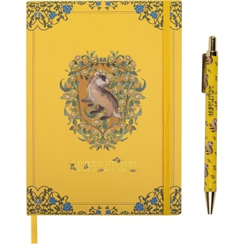 Cinereplicas Комплект тефтер с химикалка CineReplicas Movies: Harry Potter - Hufflepuff (CR5144)