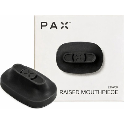 PAX Raised Mouthpiece zvýšený náustok Black 2 ks