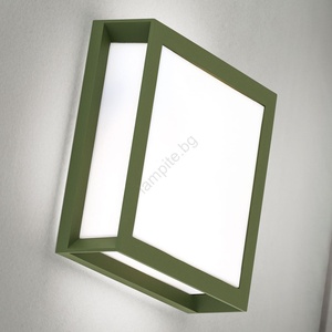 Orion - Външно осветително тяло HENRY 2xE27/15W/230V 26x26 cm IP44 зелено (OR0342)