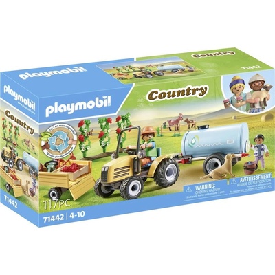 Playmobil 71442 Traktor s prívesom a nádržou na vodu