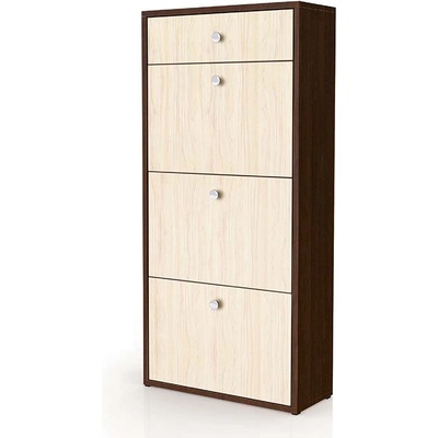 Bogdan Furniture G Шкаф за обувки Мебели Богдан 321bm, венге и астра