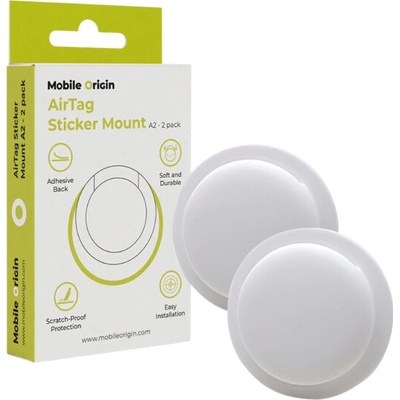 Mobile Origin AirTag Sticker Mount A2 (2 ks) (MO-ATS-WHT) bílé – Sleviste.cz