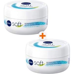 Nivea Комплект - Универсален крем Soft, 2 х 100 ml