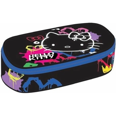 Penál Campus Hello Kitty Neon black, bez vybavení