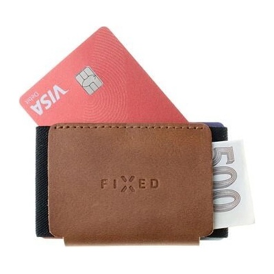 Fixed Tiny Wallet kožená peňaženka z pravej hovädzej kože Torcello FIXW STN2 BRW hnědá